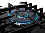 Cooktop a Gás Fischer 1 Boca Platinium Trempe em Ferro Fundido Bivolt