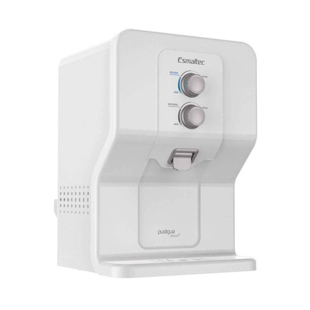 Purificador de Água Esmaltec Puragua Refrigerado por Compressor Acqua7 Branco 220V