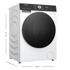 Lava e Seca Hisense 12KG Smart Wifi Inverter Branco 220V