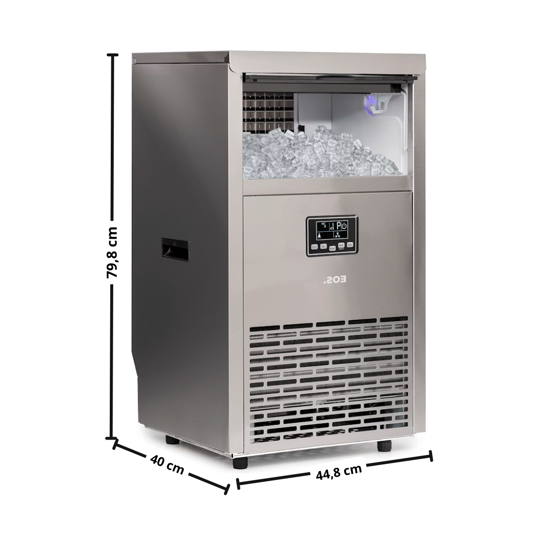 Máquina de Gelo 50kg EOS Ice Compact EMG50 Inox 220V