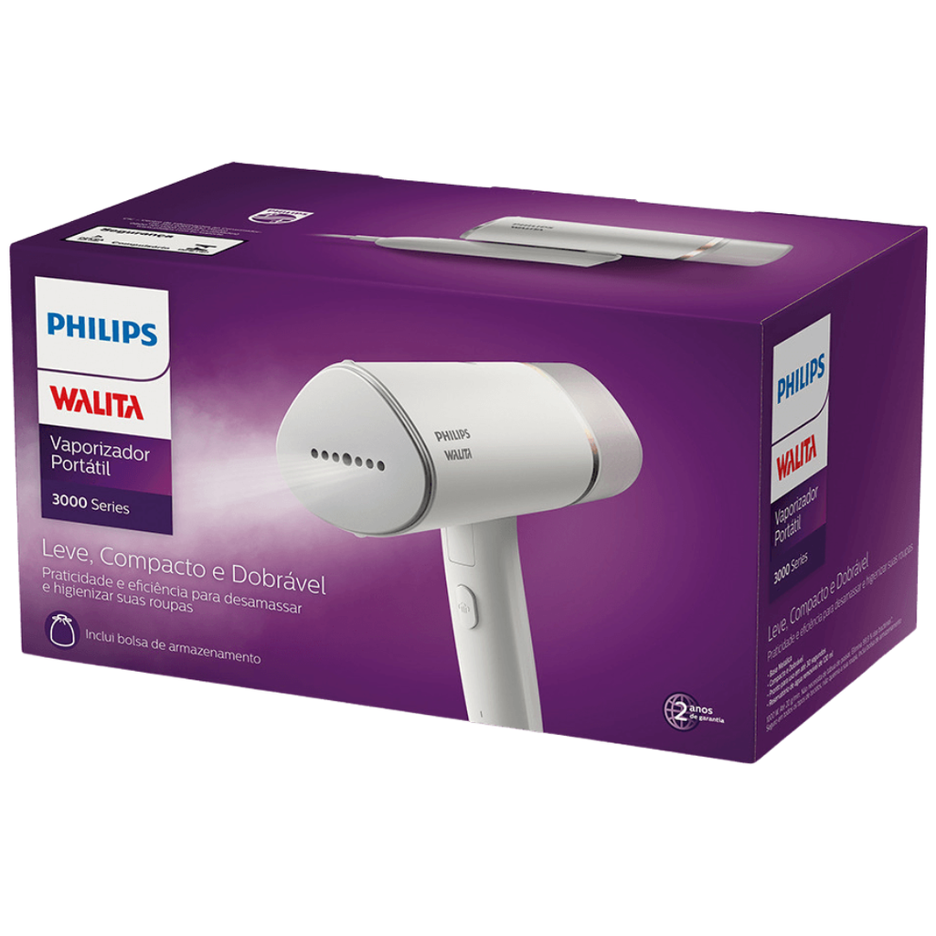Vaporizador de Roupas STH3020 Philips Walita Dobrável e Portátil 220V