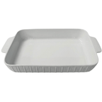 Travessa de Porcelana Full-Fit com Alça 36,9cm Branco