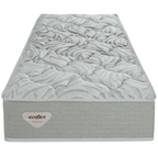 Colchão Luno Solteiro Ecoflex Molas Ensacadas PWS 88x188x28cm Prata