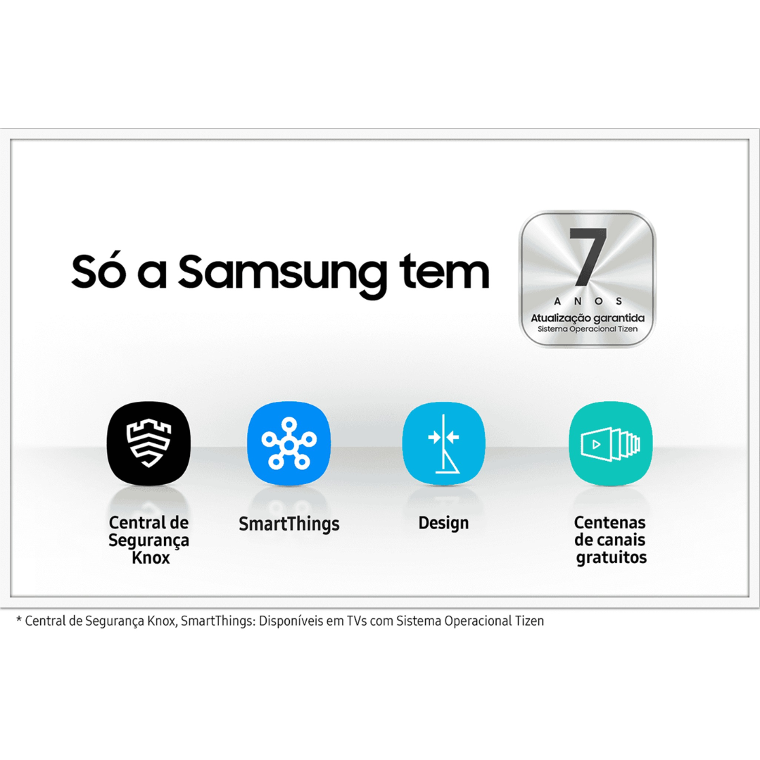 Smart TV Led 65" 4K UHD Samsung UN65U81 Crystal Bivolt