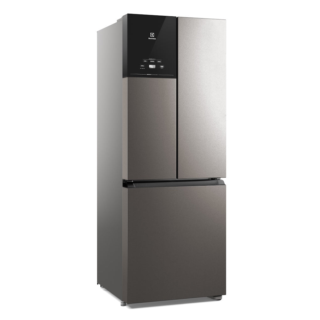 Refrigerador Electrolux 480L IM7 Inverter Efficient AutoSense Inox Look 220V
