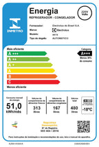 Refrigerador Electrolux 480L IM7 Inverter Efficient AutoSense Inox Look 220V