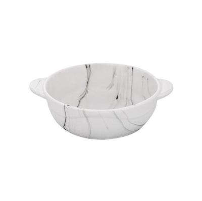 Travessa Alça de Porcelana  Etilux   15,7cm Marble