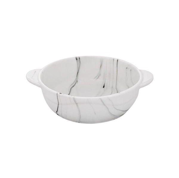 Travessa Alça de Porcelana  Etilux   15,7cm Marble