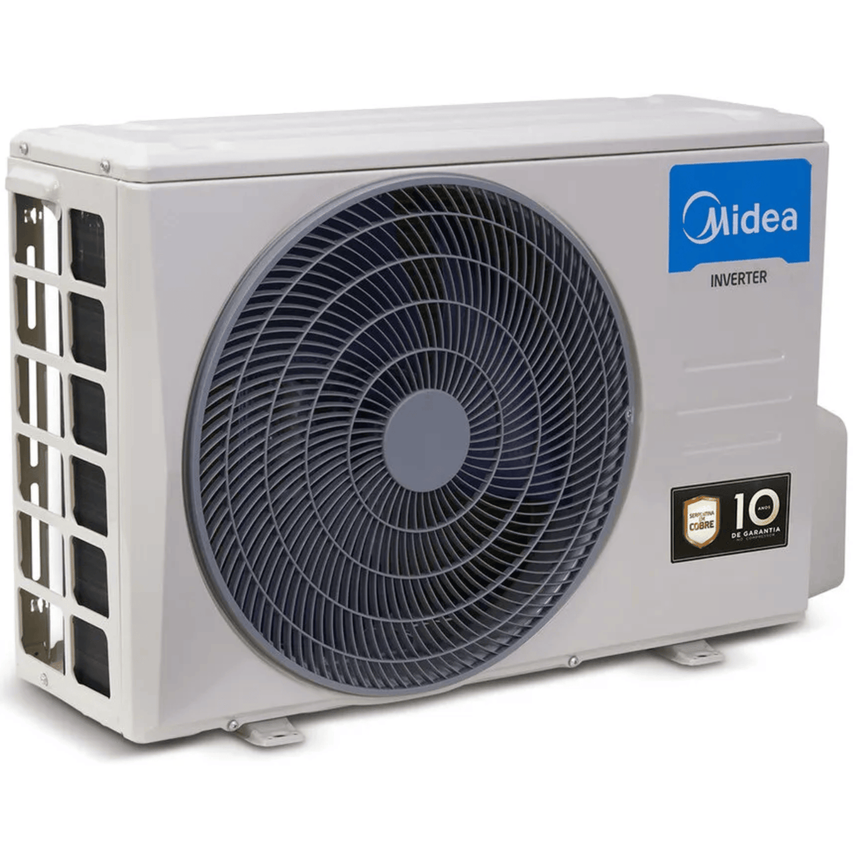 Ar-Condicionado Split Inverter 12000 BTUs Midea Xtreme Quente e Frio Prata Espelhado 220V