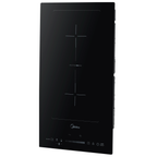 Cooktop Indução Midea 2 Bocas Free Zone Vitrocerâmica Preto 220V