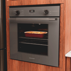 Forno de Embutir Elétrico Brastemp 84L BOX84AR com Air Fryer Pro Cinza 220V