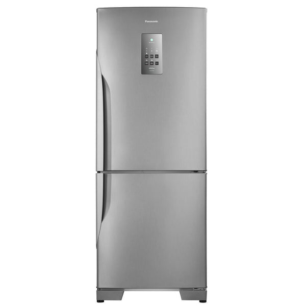 Refrigerador Panasonic 425L Duplex Inverter Econavi Inverse Aço Escovado 220V