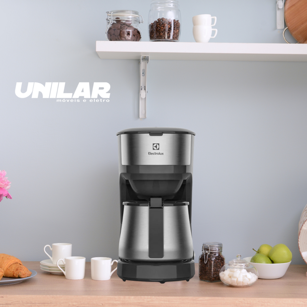 Cafeteira Elétrica Efficient Electrolux  ECM22 com Jarra Inox 220V