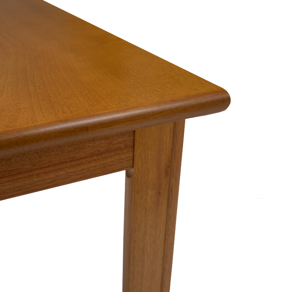 Mesa Retangular Requinte Matte 160x85cm Tampo Madeira Mel