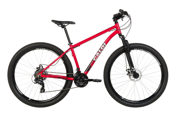 Bicicleta Caloi Montana Aro 29 Quadro M Freio a Disco 21 Velocidades Vermelho