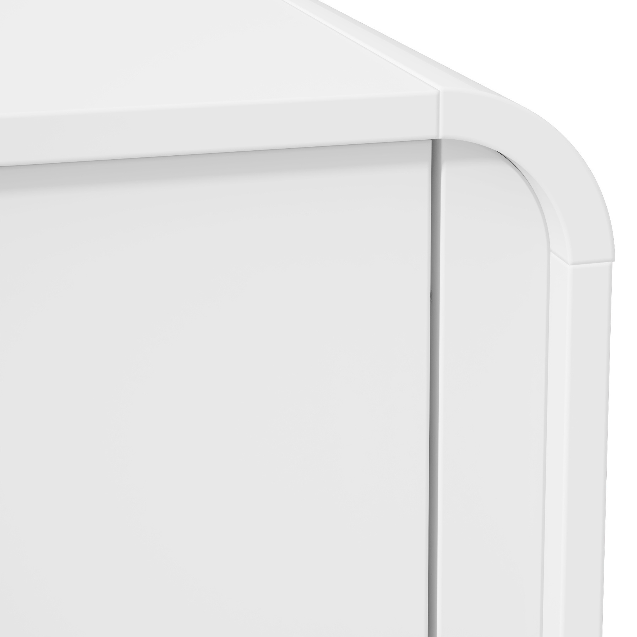 Cômoda Loop II Lopas 8 Gavetas 152cm Branco