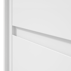 Cômoda Loop II Lopas 8 Gavetas 152cm Branco