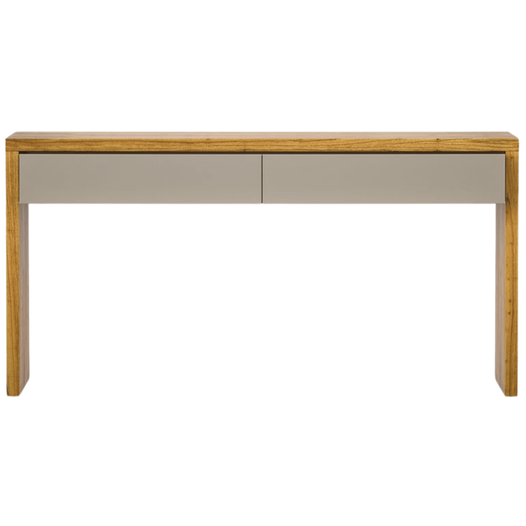 Aparador Nord Imcal 160cm 2 Gavetas 100% MDF Off White e Cinamomo