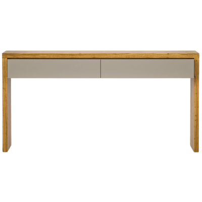 Aparador Nord Imcal 160cm 2 Gavetas 100% MDF Off White e Cinamomo