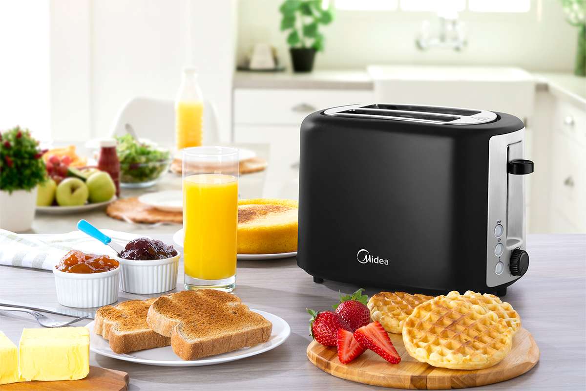 Torradeira Automática Midea QuickToast TOA20P2 770W Preto 220V