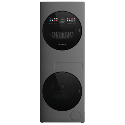 Lavadora e Secadora 14kg Brastemp B=Tower B=Smart Titanium 220V