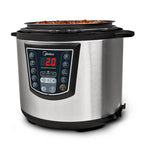 Panela de Pressão Elétrica Midea 6L Digital Inox 220V