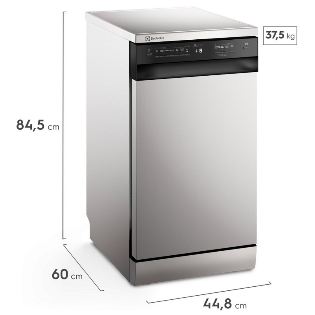 Lava-Louças Electrolux 10 Serviços com Programa Lava & Seca LS10E Inox 220V