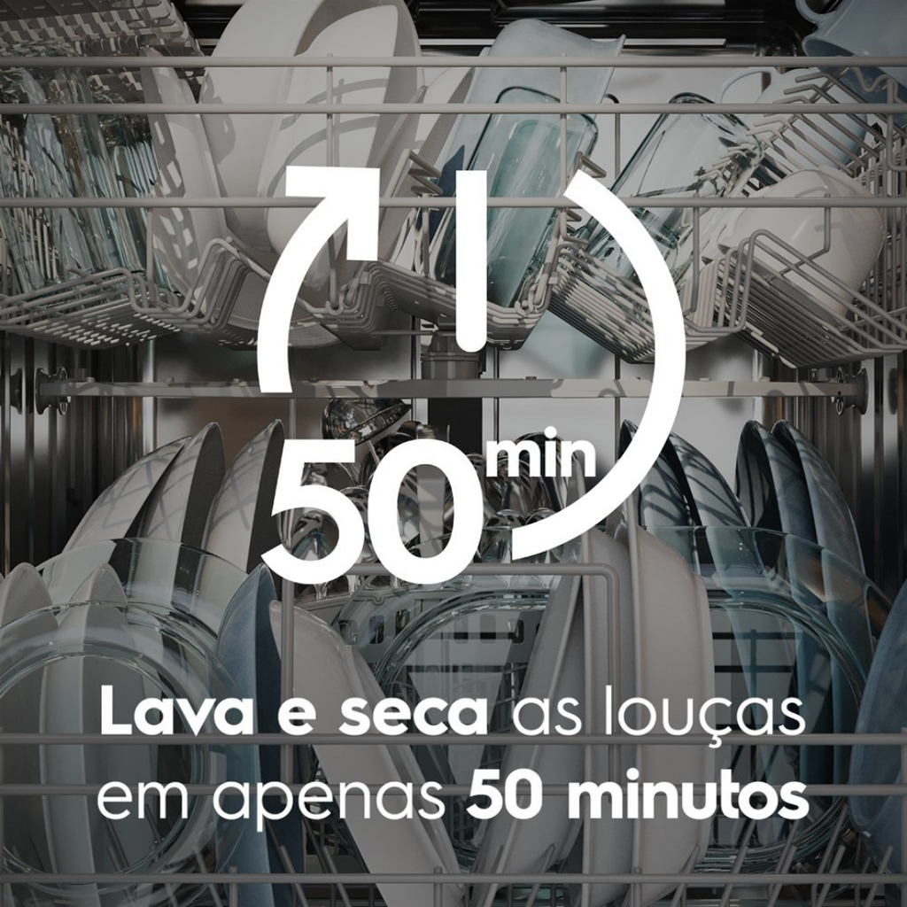 Lava-Louças Electrolux 10 Serviços com Programa Lava & Seca LS10E Inox 220V