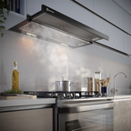 Depurador de Ar de Embutir Electrolux Efficient 90cm DE9RB Retrátil com LED Black 220V