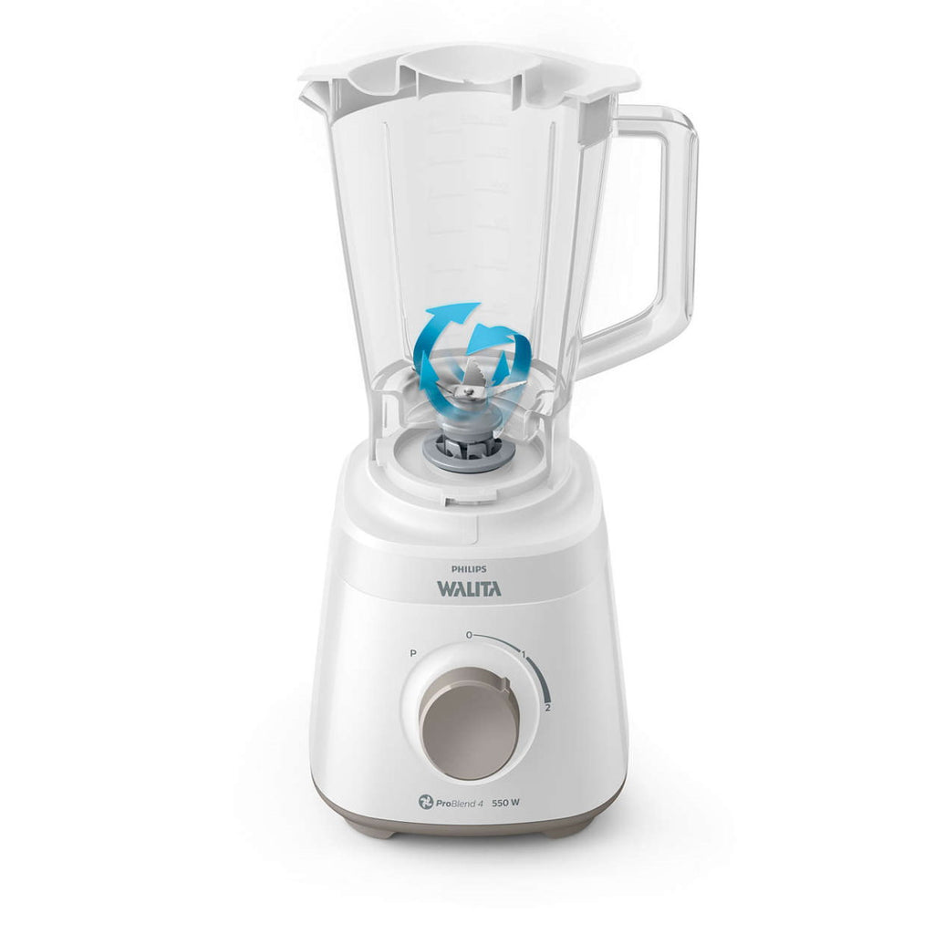 Liquidificador Philips Walita 2L Daily RI211 550W Branco 220V
