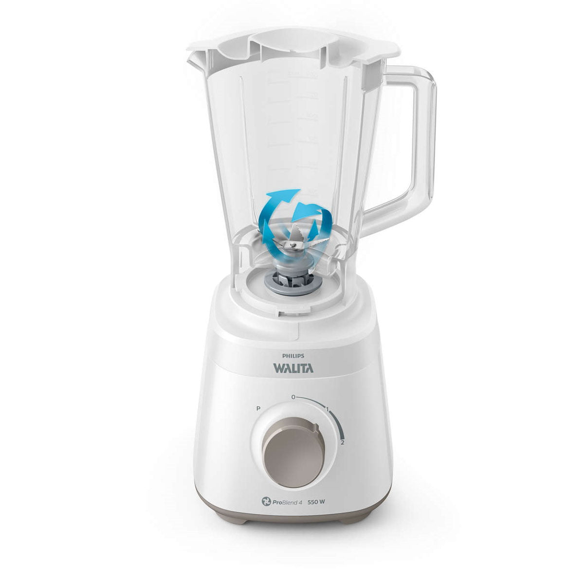 Liquidificador Philips Walita 2L Daily RI211 550W Branco 220V