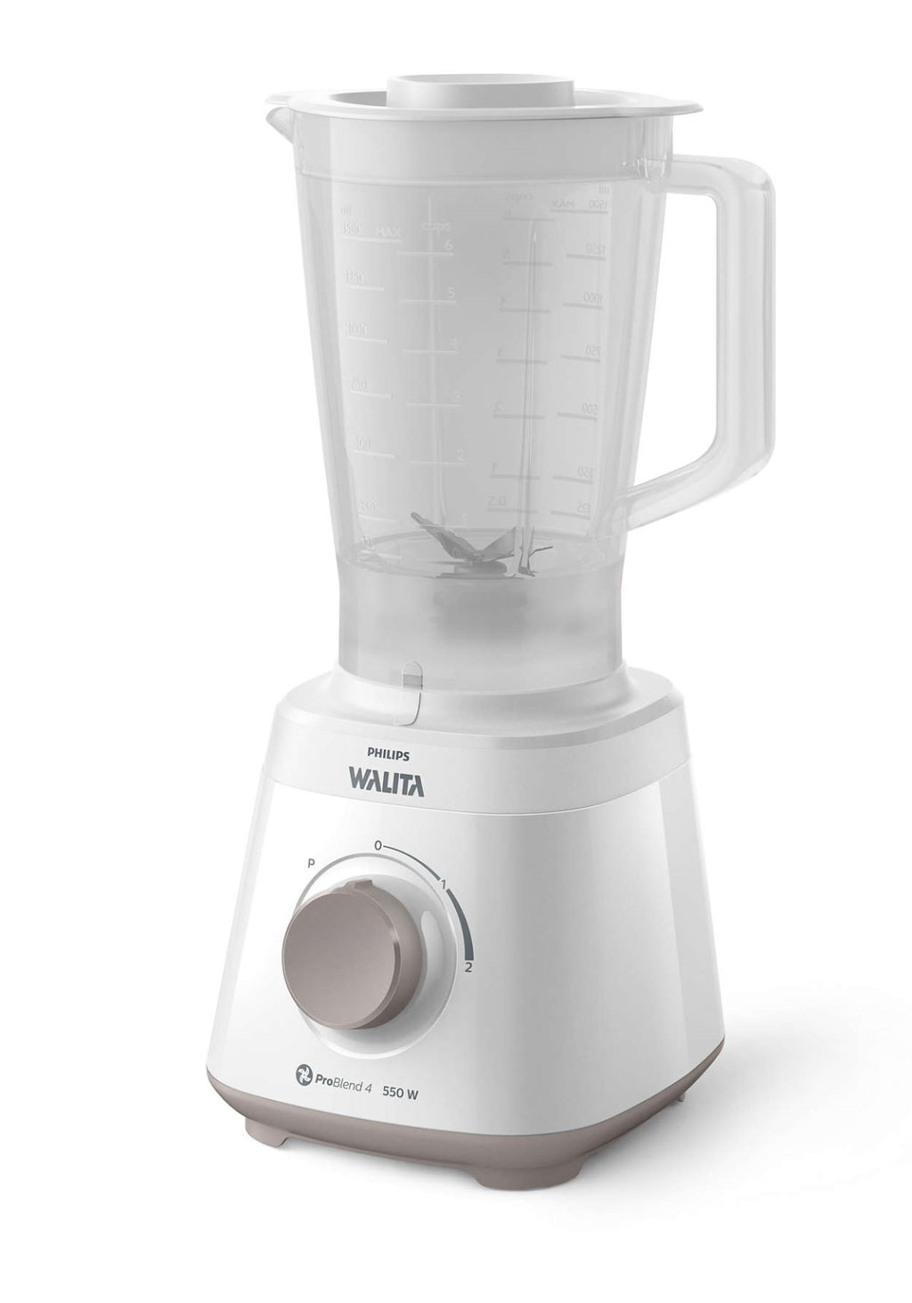 Liquidificador Philips Walita 2L Daily RI211 550W Branco 220V