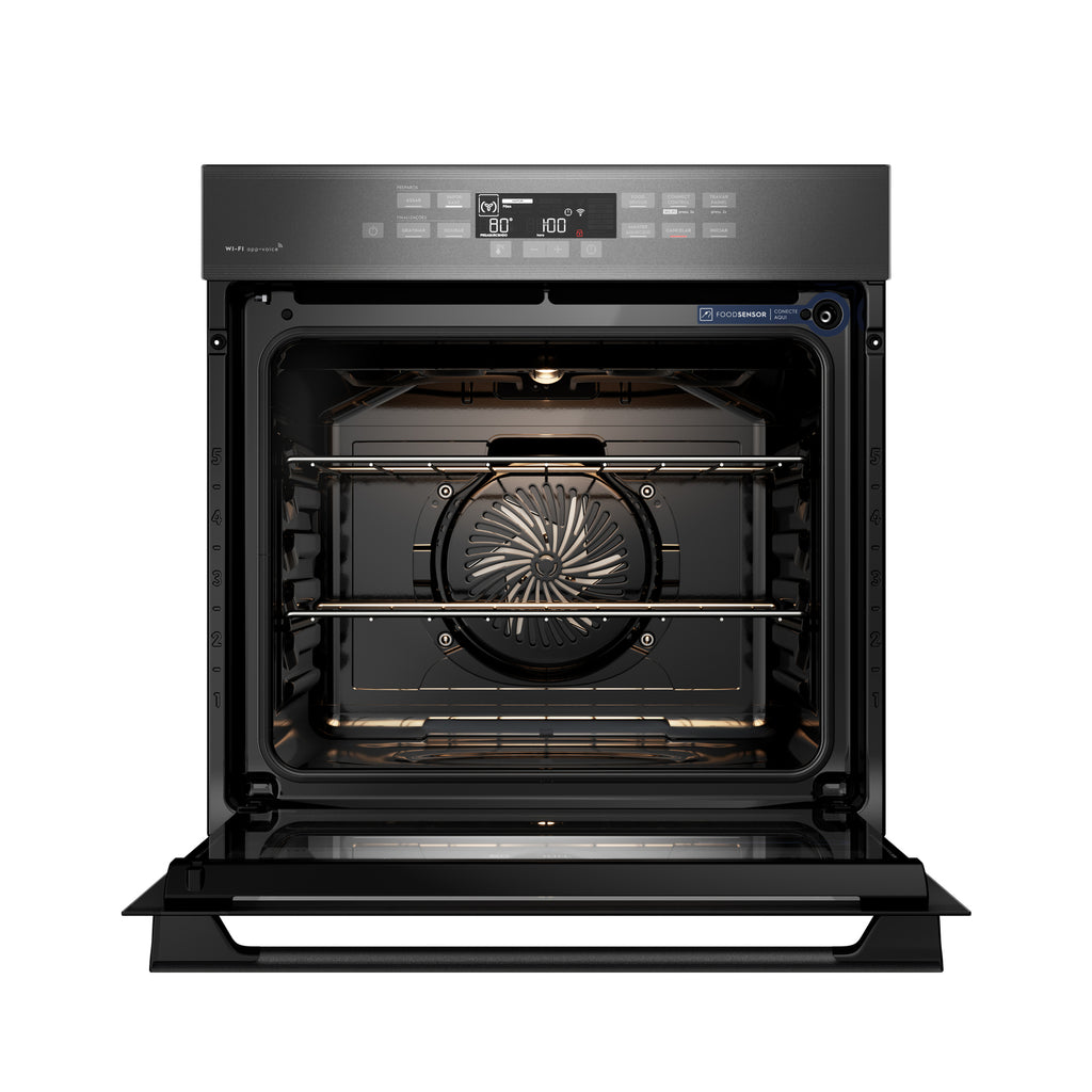 Kit Electrolux de Embutir Forno Elétrico OE8EW 80L com VaporBake+Micro-ondas 34L ME3BC Experience 220V