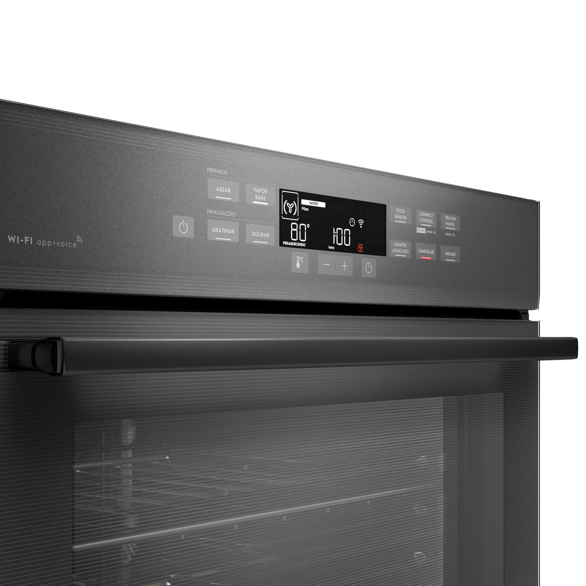 Kit Electrolux de Embutir Forno Elétrico OE8EW 80L com VaporBake + Micro-ondas 34L ME3BC Experience 220V