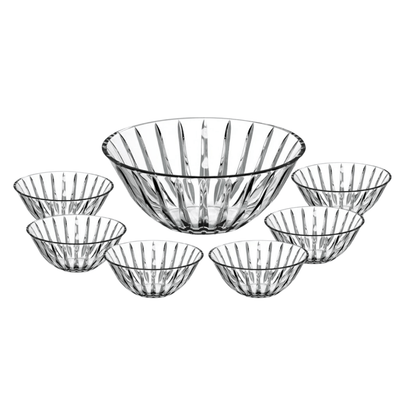 Jogo de 7 Bowls Full-Fit Soho em Cristal