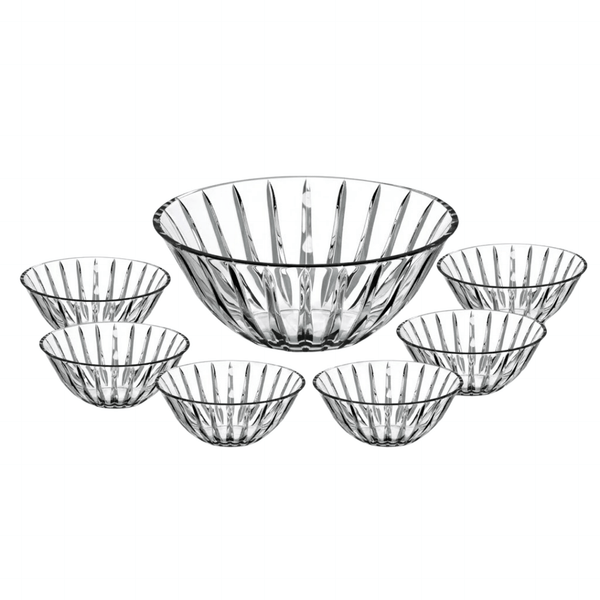 Jogo de 7 Bowls Full-Fit Soho em Cristal