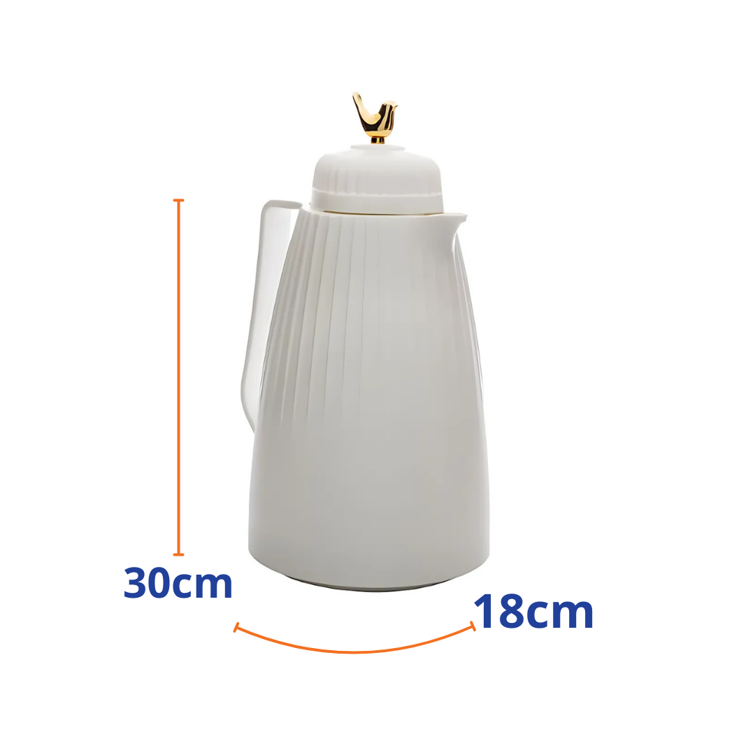 Garrafa Térmica Rojemac Dove 1L Branco