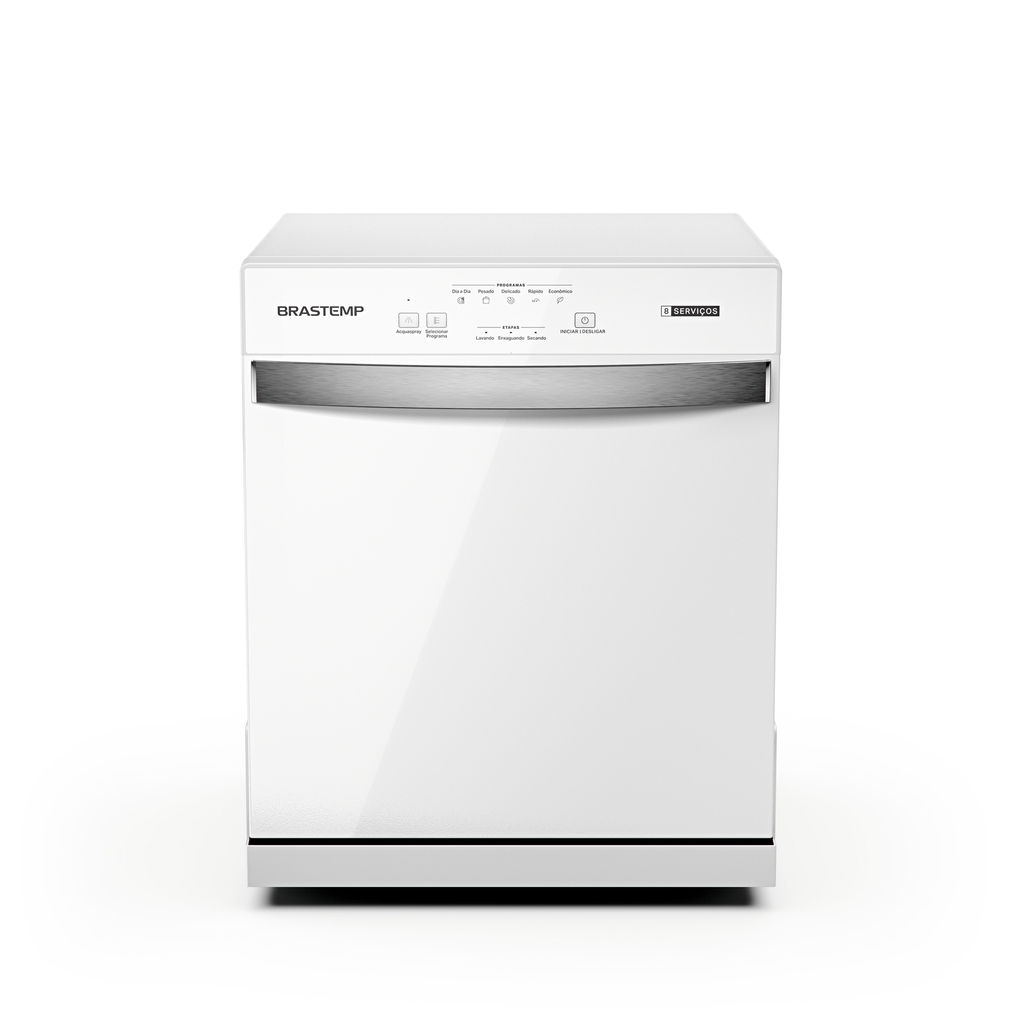 Lava-Louças Brastemp 8 Serviços BLF08BB Branco 220V