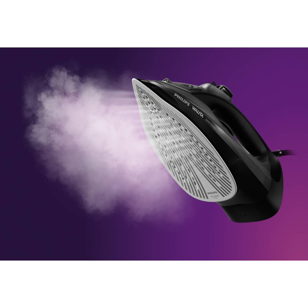 Ferro a Vapor Philips Walita Série 5000 Base SteamGlide Plus DST5040 2000W Preto 220V