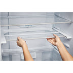 Refrigerador Panasonic 425L Duplex Inverter Econavi Inverse Aço Escovado 220V