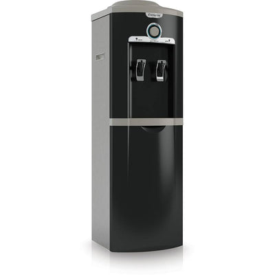 Bebedouro de Água de Coluna Esmaltec EGC35B Refrigerado por Compressor Inox/Preto 110V