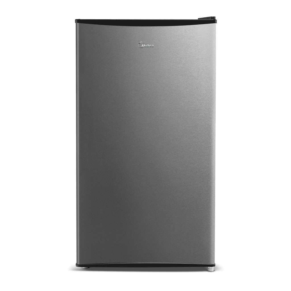 Frigobar Midea 93L Porta Inox MRC10B2-X Preto 220V