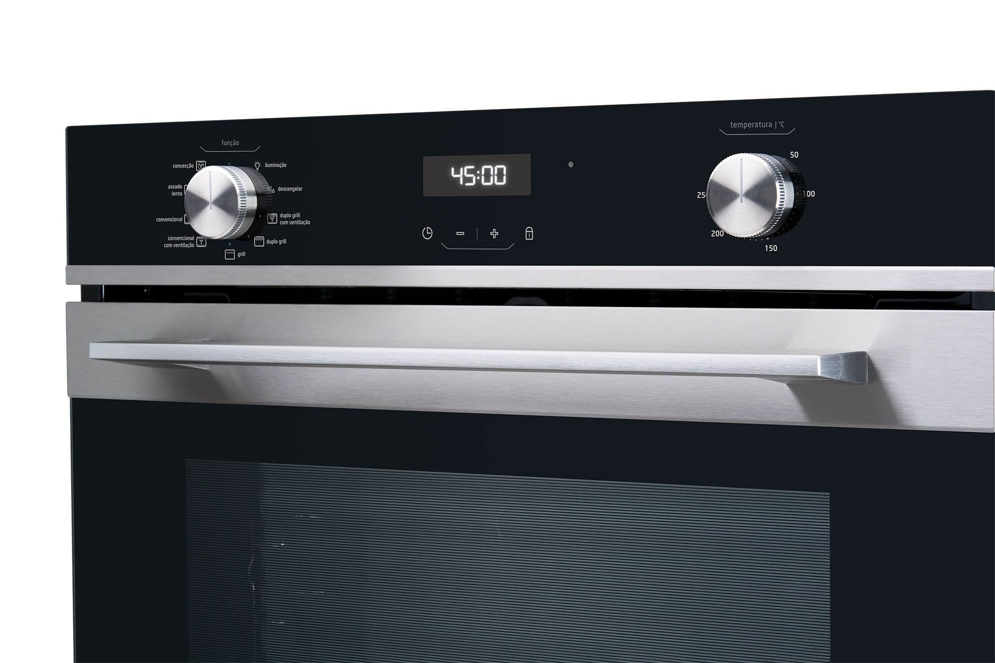 Forno de Embutir Elétrico Midea 80L TCD80P2 Com Grill ProDigital e Convecção Preto 220V