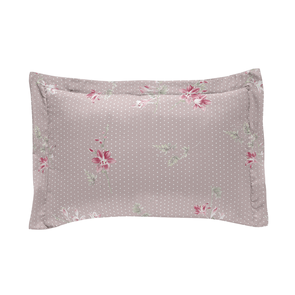 Fronha Hedrons Percal 200 Fios 50x70cm Lisbeth