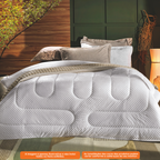 Edredom Solteiro Altenburg Sense Pop UP 150x230cm Branco