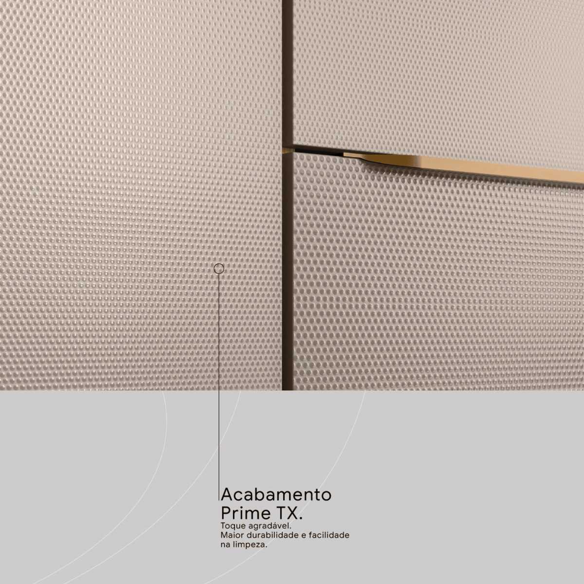 Paneleiro Torre Quente Plena Demóbile 100% MDF 70cm 4 Portas Cinamomo e Nude