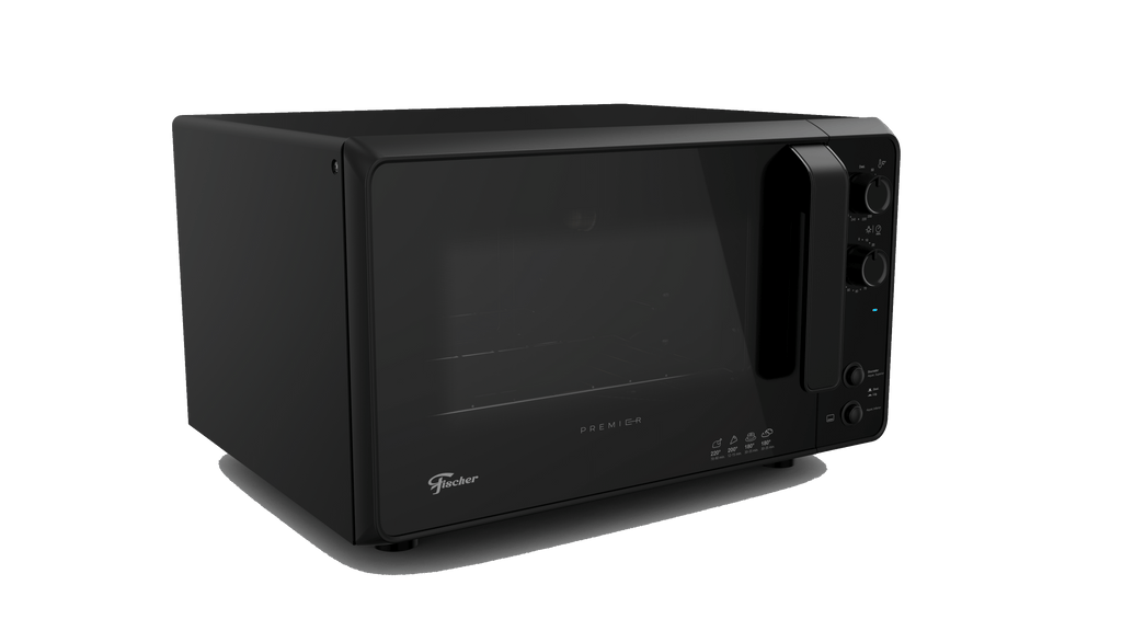 Forno de Mesa Elétrico Fischer 48L Premier com Timer 29420-70308 Preto 220V