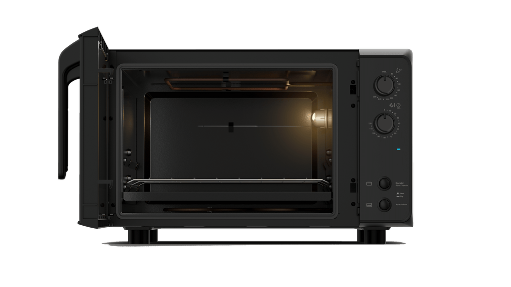 Forno de Mesa Elétrico Fischer 48L Premier com Timer 29420-70308 Preto 220V