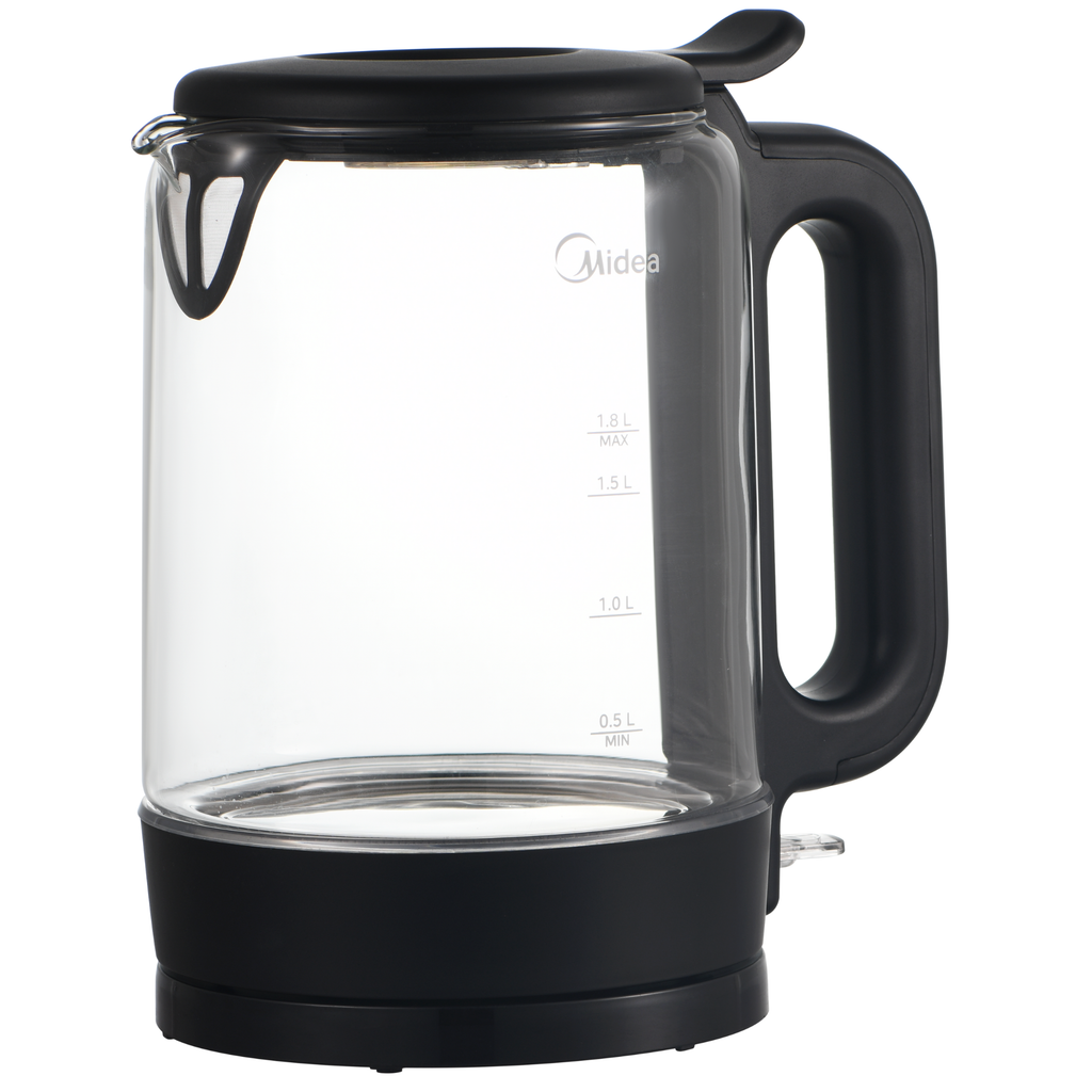 Chaleira Elétrica Midea 1,8L KGL17P2 Top Fill Glass Preto 220V