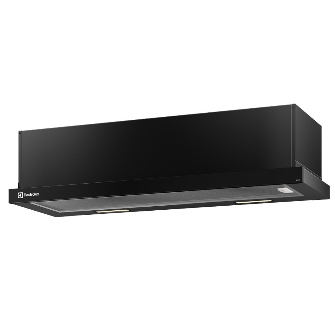 Depurador de Ar de Embutir Electrolux Efficient 90cm DE9RB Retrátil com LED Black 220V